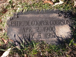 Gertrude Cooper <I>House</I> Courson 