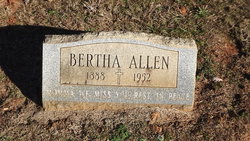 Bertha Allen 