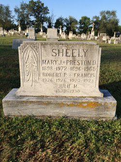 Mary J. <I>Cromer</I> Sheely 