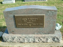 Sgt Jack T. Bowen 