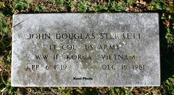 Col John Douglas “Douglas” Sterrett 