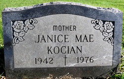Janice Mae <I>Krzizke</I> Kocian 