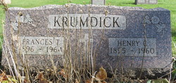 Frances T <I>Kolicek</I> Krumdick 