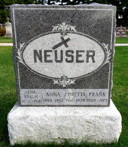 Anna <I>Braun</I> Neuser 