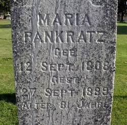 Maria <I>Kohlbeck</I> Pankratz 