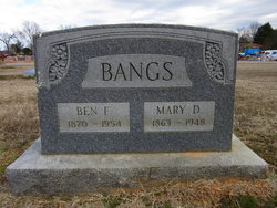 Benjamin Franklin “Ben” Bangs 