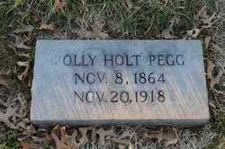 Mary Catherine “Polly” <I>Holt</I> Pegg 
