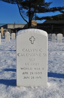 Calvin Carter Calendine Sr.