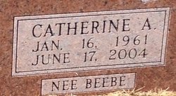 Catherine Agnes “Cathy” <I>Beebe</I> Kelley 