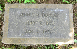 Jennie Milton Dunlap 