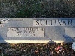 Malpha <I>Barrentine</I> Sullivan 