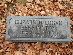 Elizabeth <I>Logan</I> Bennington 