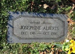 Josephine <I>Burns</I> Alberts 