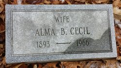 Alma <I>Bleck</I> Cecil 