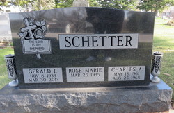 Charles A Schetter 