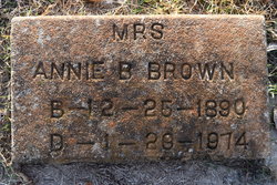 Annie B Brown 