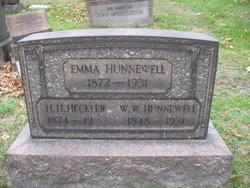 Emma <I>Hechler</I> Hunnewell 