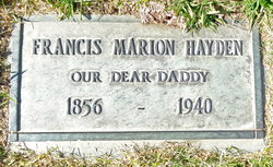 Francis Marion Hayden 