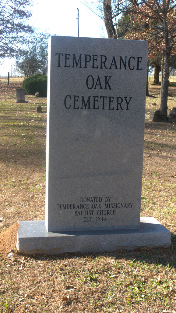 Temperance Oak Cemetery