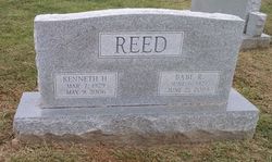Babe Ruth “Ruth” <I>Gipson</I> Reed 