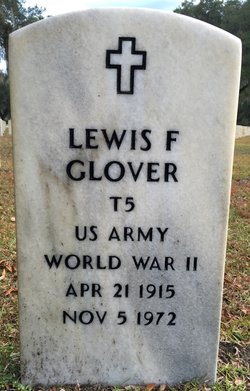 TSGT Lewis Fred Glover 
