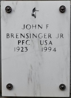 John F Brensinger Jr.