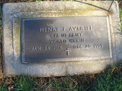 Henry Francis Averill 