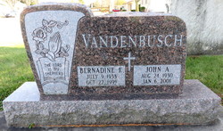 Bernadine K “Bunny” <I>Johnsen</I> Vandenbusch 