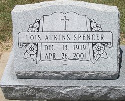 Lois <I>Atkins</I> Spencer 
