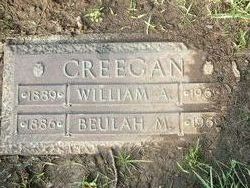 William A Creegan 