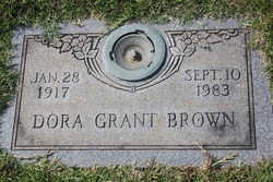 Dora Marie <I>Grant</I> Brown 