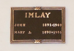 Mary Jane <I>Simpson</I> Imlay 