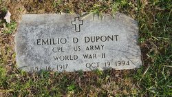 Emilio Domenick “Mel” Dupont 