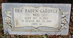 Era “Nell” <I>Haden</I> Gardner 