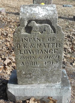Infant Daughter Lowrance 