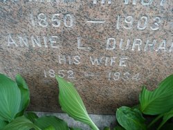 Annie L. <I>Dervires</I> Durham Royce Flanders Thorndike 