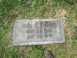 John George Amanns 