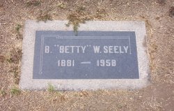 Bessie “Betty” <I>Waddington</I> Seely 