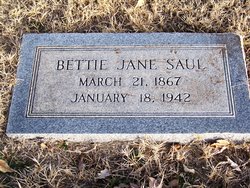 Betty Jane <I>Robinson</I> Saul 