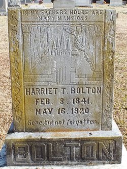 Harriet T Bolton 