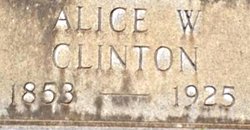 Alice Wright <I>Howard</I> Clinton 