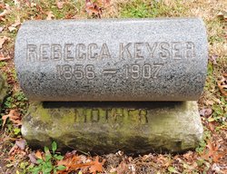 Rebecca <I>Stahl</I> Keyser 