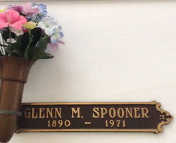 Glenn M <I>Pierce</I> Spooner 