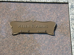 Helen R <I>Broderick</I> Adams 