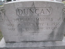 Rev William S Duncan 