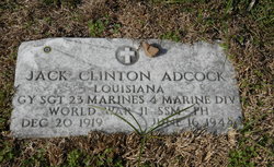 Sgt Jack Clinton Adcock 