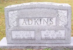 Maude Blanche <I>Wiseman</I> Adkins 