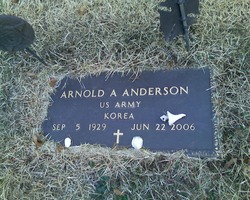 Arnold Albert “Andy” Anderson Sr.