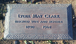 Lydia May <I>Taylor</I> Clark 