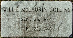 Willie McLaurin Collins 
